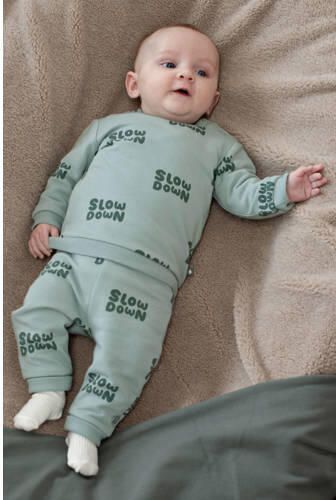 Feetje sweater Beep mintgroen groen Jongens Stretchkatoen Ronde hals - Foto 3