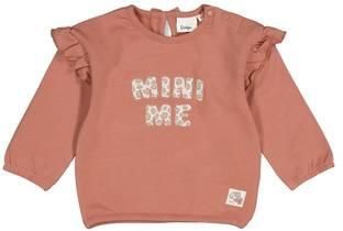 Feetje sweater Dress to Impress mauve Roze Meisjes Stretchkatoen Ronde hals