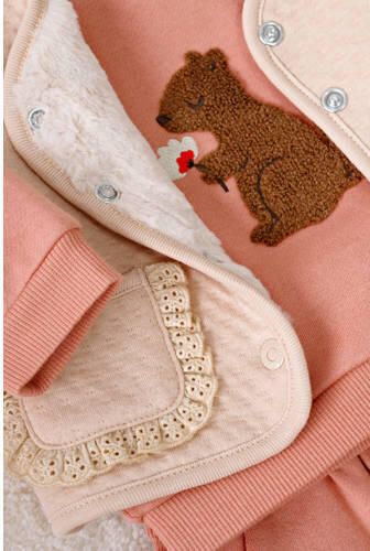 Feetje sweater Forest Garden zalm Roze Printopdruk - Foto 2