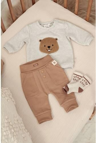 Feetje sweater met print grijs Jongens Stretchkatoen Ronde hals Printopdruk - Foto 2
