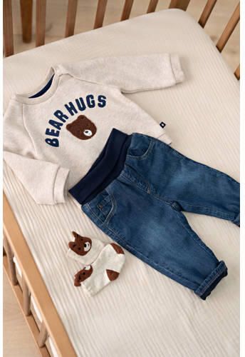 Feetje sweater Winter Denims ecru bruin Katoen-polyester Ronde hals - Foto 2