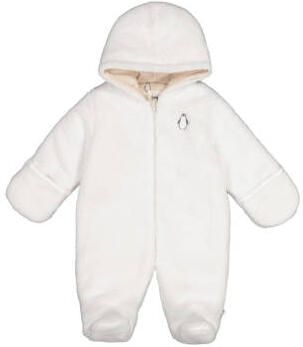 Feetje teddy winter pak Penguin Cuddles offwhite zand Jas Ecru Effen