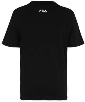 Fila T-shirt met logo zwart Katoen Ronde hals Logo 110 116 - Foto 2