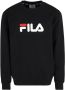 Fila sweater zwart Logo 134 140 | Sweater van - Thumbnail 1