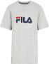 Fila T-shirt Solberg grijs melange Katoen Ronde hals Logo 134 140 - Thumbnail 1