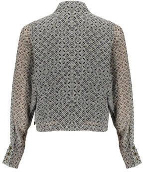 Frankie&Liberty blouse Kimmy van polyester zwart All over print 152 - Foto 3