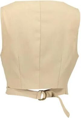Frankie&Liberty gilet Kendall beige Meisjes Polyester V-hals Effen 152 - Foto 2