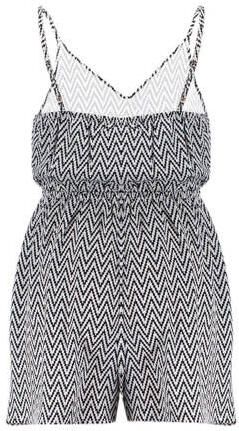 Frankie&Liberty playsuit Isa met all over print multi Meisjes Polyester V-hals 152 - Foto 2