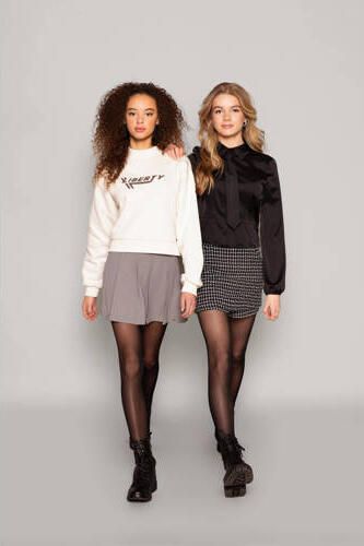 Frankie&Liberty rok Katoo grijs Meisjes Polyester Effen 152