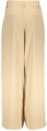 Frankie&Liberty straight fit broek Kendall beige Meisjes Polyester Effen 140 - Foto 2