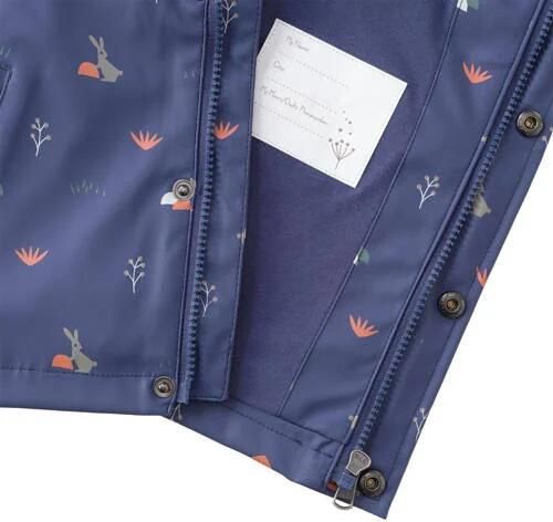 Fresk regenjas van polyester blauw All over print 110