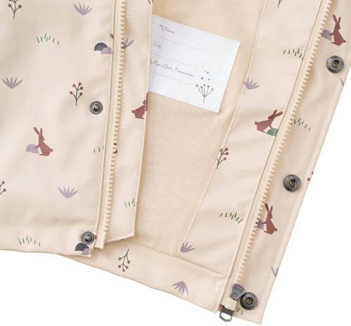 Fresk regenjas van polyester ecru All over print 104 - Foto 3