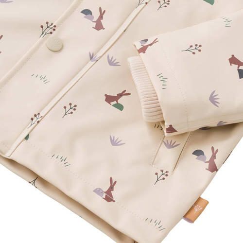 Fresk regenjas van polyester ecru All over print 104 - Foto 2