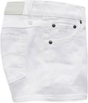 G-Star Raw 3301 skinny shorts denim short wit Korte broek Meisjes Katoen 164