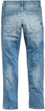 G-Star Raw D-STAQ regular fit jeans medium aged Blauw Jongens Stretchdenim 152 - Foto 9