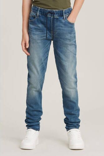 G-Star Raw relaxed jeans sun faded indigo destroyed Blauw Jongens Stretchdenim 152 - Foto 9