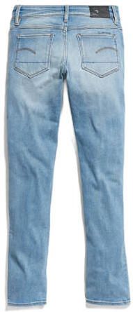 G-Star Raw skinny jeans sun faded niagara Blauw Meisjes Stretchdenim Effen 140 - Foto 9