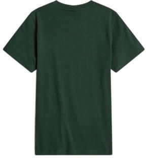 G-Star Raw T-shirt t- shirt s\s regular donkergroen ecru Jongens Katoen Ronde hals 152 - Foto 3