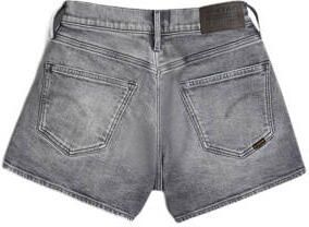 G-Star Raw True short Premium denim short faded grey neblina Korte broek Grijs Meisjes Stretchdenim 140 - Foto 5