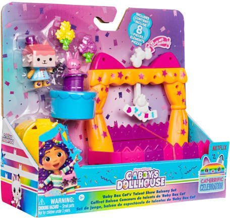 Gabby's Dollhouse Balkon Baby Kitty Poppenhuis | Poppenhuis van - Foto 3