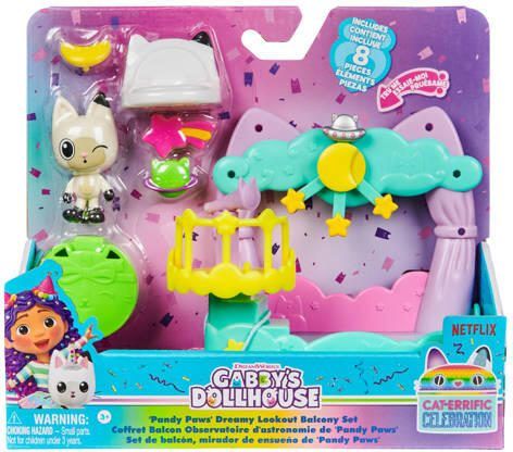 Gabby's Dollhouse Balkon Pandy Poppenhuis | Poppenhuis van