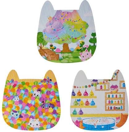 Gabby's Dollhouse Gabby's Poppenhuis Gabby Pop & Babykitty knutsel speelset Knutselpakket