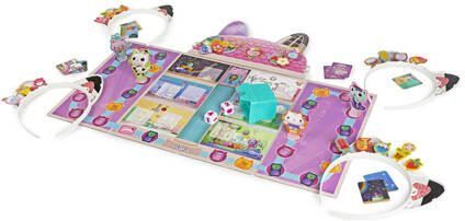 Gabby's Dollhouse Gabby's Poppenhuis Gabby's Bordspel met 4 Kattenoren-haarbanden - Foto 3