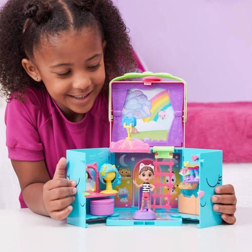 Gabby's Dollhouse Gabby's Poppenhuis Gabby's Verkleedkamer met accessories en Gabby-figuur Speelset