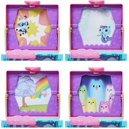 Gabby's Dollhouse Gabby's Poppenhuis Gabby's Verkleedkamer met accessories en Gabby-figuur Speelset - Foto 3