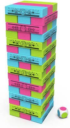 Gabby's Dollhouse Gabby's Poppenhuis Jumbling Tower Bordspel