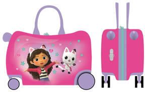 Gabby's Dollhouse Ride-On Trolley Koffer Meisjes | Koffer van