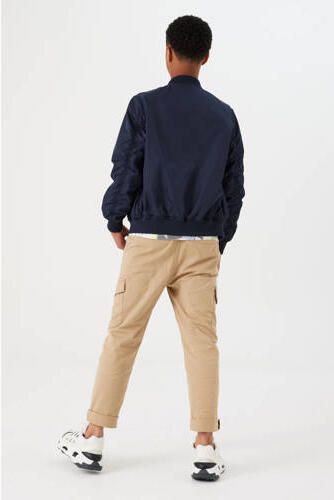 Garcia bomberjack zomer donkerblauw Jas Jongens Polyester Opstaande kraag 152 158