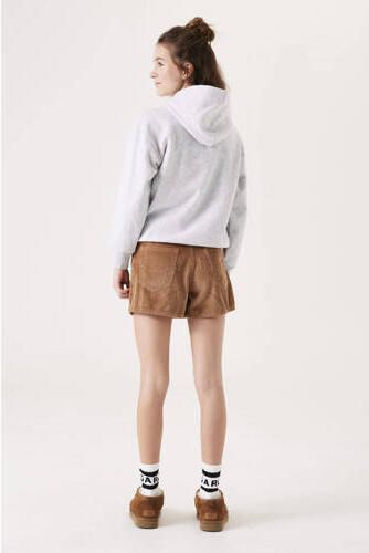Garcia corduroy; skort bruin Rok Effen 134 | Rok van