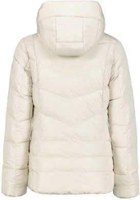 Garcia gewatteerde winterjas ecru Meisjes Polyester Capuchon Effen 140 146 - Foto 2