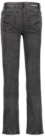 Garcia high waist flared jeans 575 dark used Zwart Meisjes Denim Effen 128 - Foto 3