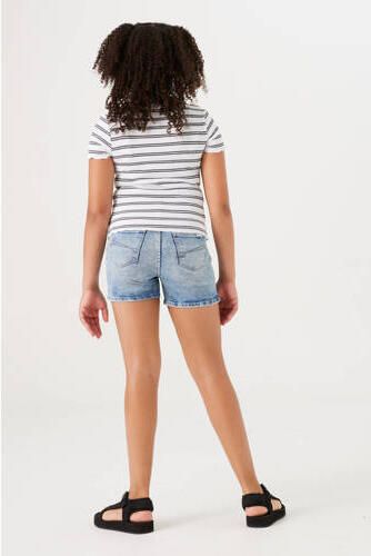 Garcia high waist slim fit denim short Rianna short medium used denim Korte broek Blauw Meisjes Jog denim 128 - Foto 2