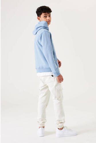 Garcia hoodie met printopdruk lichtblauw Sweater Printopdruk 152 158 - Foto 3