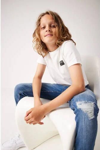 Garcia skinny jeans 350 Lazlo light used Blauw Jongens Stretchdenim Effen 134 - Foto 2