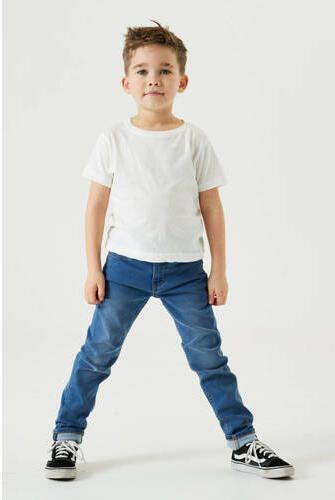 Garcia skinny jeans 370 Xevi medium used blue Blauw Jongens Stretchdenim 104 - Foto 3