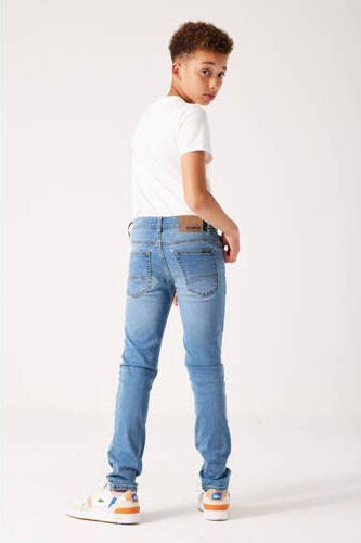 Garcia slim fit jeans 335 Tavio light used Blauw Jongens Stretchdenim Effen 128 - Foto 4