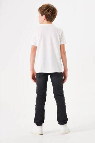 Garcia slim fit jeans dark used Zwart Jongens Stretchdenim Effen 128 - Foto 2