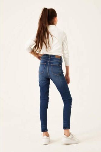 Garcia slim fit jeans Sienna 565 dark used Blauw Meisjes Stretchdenim Effen 128 - Foto 4