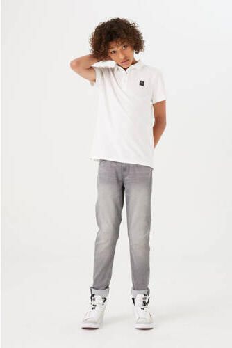 Garcia slim fit jeans Tavio medium used Grijs Jongens Stretchdenim Effen 128 - Foto 2