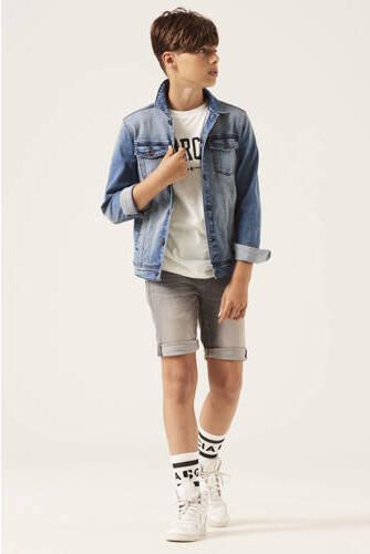 Garcia spijkerjas Mara 400 medium used Blauw Jongens Denim Klassieke kraag 128 134 - Foto 4