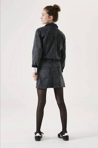 Garcia spijkerjurk medium used Grijs Meisjes Denim Klassieke kraag Effen 128 134 - Foto 3