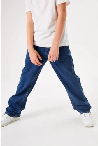Garcia straight fit jeans dark used Blauw Jongens Stretchdenim Effen 128 - Foto 4