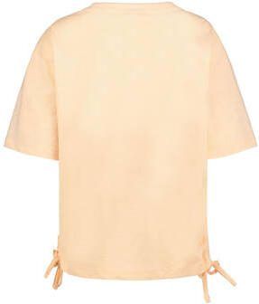 Garcia T-shirt met printopdruk oranje Meisjes Katoen Ronde hals Printopdruk 104 110 - Foto 5