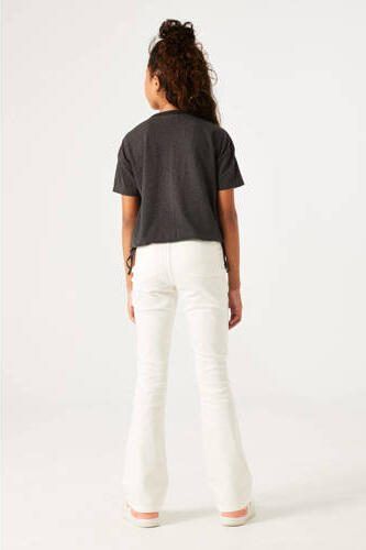 Garcia T-shirt van polyester grijs Printopdruk 128 134