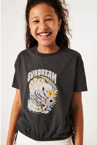 Garcia T-shirt van polyester grijs Printopdruk 128 134 - Foto 2