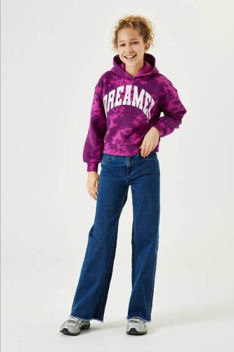 Garcia tie-dye hoodie paars lichtpaars wit Sweater Tie-dye 140 146